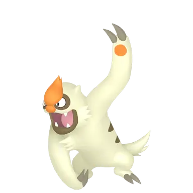 #0288 Vigoroth Shiny 6IV Hidden Ability In-game Trade Pkm Go